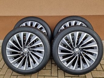 18″ 5×112 ŠKODA SUPERB 3 a 4 “BELATRIX” + 235/45R18 GOODYEAR - 2