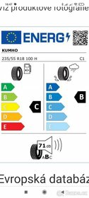 4ks NOVE letni 235/55/18 Kumho - 2