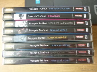 8x dvd FRANCOIS TRUFFAUT (ZLATY FOND SVETOVEHO FILMU) cz tit - 2