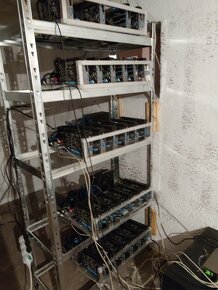 Mining farma 1500 MH/s na ETH - 65Kč za Mh - 2