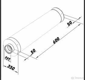 TLUMIČ hluku Dalap Damper 250/600 - 2