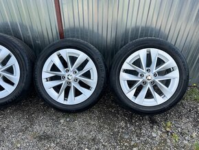 Originální letní sada Škoda 205/55R17, GoodYear 5,5mm - 2