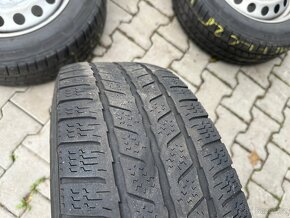 4x plechové disky 5x112, TPMS+pneu zimní 205/65/16 - 2