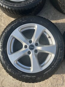 Alu kola Borbet R17 5x120 Zimní pneu - 2