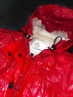 Moncler Amboise Giubbotto Vintage red Jecket - 2