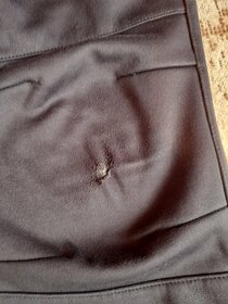 Dívčí šedé softchellové kalhoty vel134-140 - 2