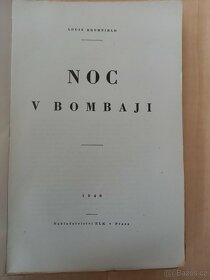 Kniha Noc v Bombaji autor L. Bromfield - 2