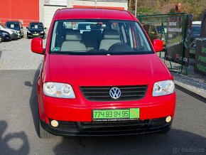 ► VW CADDY MAXI 1,6 MPI-75 KW, 7 MÍST, DEŠŤOVÝ SENZOR ◄ - 2