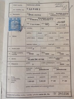 Prodám sklopný vlek T 3,5 P-VB2 - 2