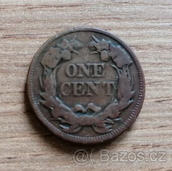 1 Cent 1857 USA mince Spojené státy Americké Severní Amerika - 2