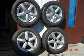 Prodám zimní kola na VOLKSWAGEN 15" 6J x 15 - 2