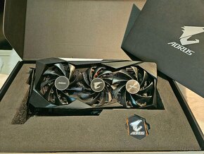 GIGABYTE GeForce RTX 3060ti AORUS MASTER 8 GB - záruka - 2