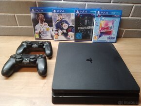 PS4 slim, 500GB - 2