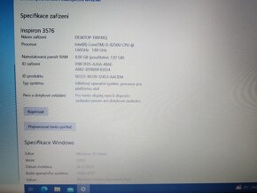 NTB DELL Inspiron 15 3576 - 2