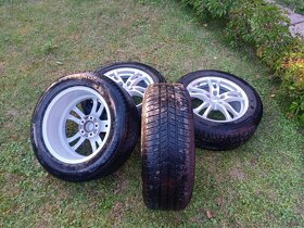 ALU kola Kia 5x114.3 + ZIMNÍ pneu 225/60 R17 - 2