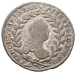mince stříbro František I. Lotrinský. - 2