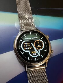 Inteligentné hodinky CF81 UNISEX strieborne - 2