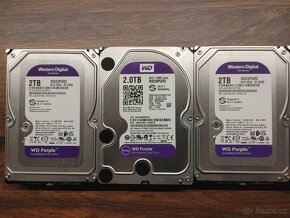 WD Purple 3x 2TB + WD Blue 4TB - 2