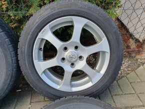 Alu kola 5x112 r16 6,5j et42 zimni pneu 205/55/16 - 2