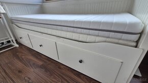 Rozkládací postel Ikea Hemnes, 3 šuplíky - 2