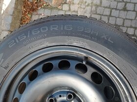 Zimní sada VW Passat B7, 215/60R16 ET 41 - 2