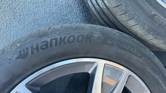 Orig Alu kola Mercedes vc letnich pneu. 225/50r17 - 2