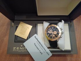 ZENITH El Primero GOLD, zlaté, možná výměna za automobil - 2