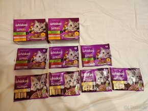 Kapsičky pro kočky WHISKAS Tasty Mix / Pure Delight (Junior) - 2