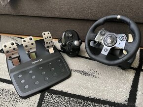 Volant Logitech G920+Logitech shifter - 2