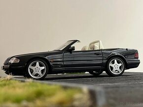 1:18 Mercedes-Benz SL600 V12 (R129) Black - AUTOart - 2