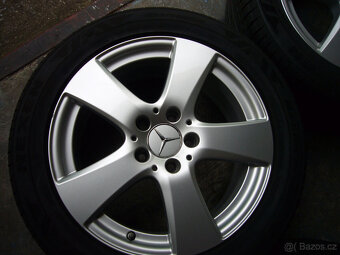 LETNÍ ALU KOLA ORIG.MERCEDES 17" 5x112 7" et-47,5,stř.-66, - 2