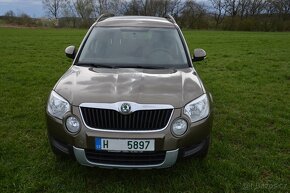 Škoda Yeti 1.2TSI 77kW 134tkm 11/10 klima TZ park senzor - 2