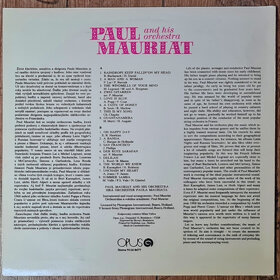 Paul Mauriat And His Orchestra 1976 LP, stav VG+ / VYPRANÁ - 2