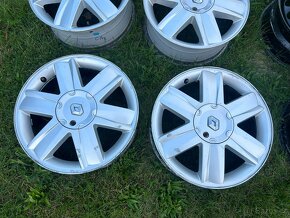 4 ks ALU disků Renault 16" 4x100 6,5J et49 - 2