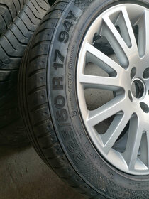 REZERVA = 5x112 = original AUDI = s pneu = 225/50 R17 = 1ks - 2