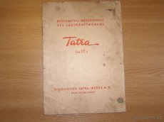 Vyměním literaturu Tatra 27, 81 a 85 a Škoda 606 a 706 - 2