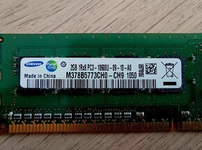 Samsung 2x2GB DDR3 RAM - 2