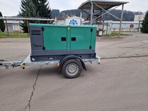 Atlas Copco QAS40 40kVA, dieselovy jednonápravový generátor, - 2