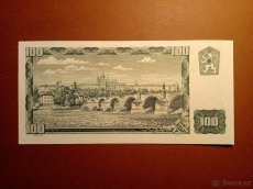 100 Kčs 1961 Kolek - STAV aUNC - 2