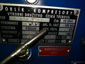 Kompresor Orlík 2 JSK75-2 - 2