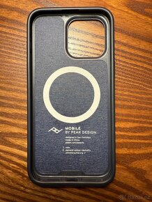 Peak Design Every day loop case iPhone 15 Pro Max modrý - 2