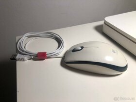 LOGITECH M100 WHITE OPTICKÁ MYŠ - 2