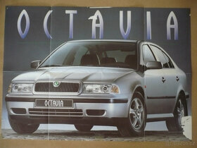 Prospekt Škoda Octavia plakát 10/1996 - 2
