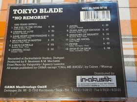 CD  TOKYO  BLADE  -  NO  REMORSE  1989  1.PRESS  GERMANY - 2
