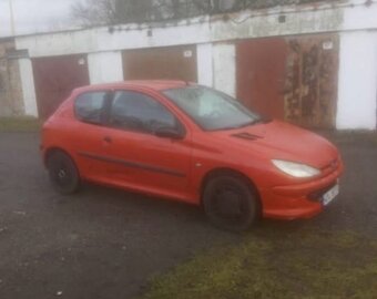 Peugeot 206 1.4i benzin. 55 kW, 2002. Zimní pneu - 2