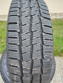 Fiat Ducato Michelin zimní pneu 225-75-16C a plechové ráfky - 2