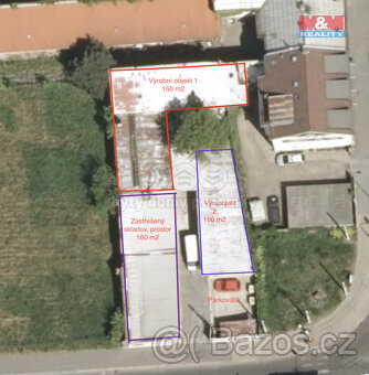 Pronájem výrobního areálu, 799 m², Pardubice, ul. Teplého - 2