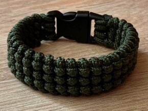 PARACORD NÁRAMEK (18 CM) ARMY STYL - 2