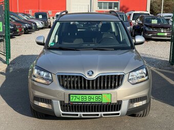 ► ŠKODA YETI 1,4 TSI - 90 KW PARK. SENZORY, NAVI◄ - 2