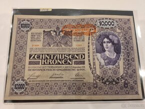 10000 Korun,Rakousko Uhersko 1918 - 2